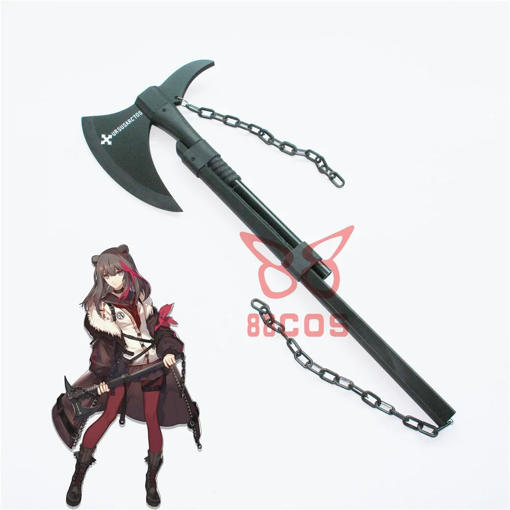 Jogo quente arknights zima machado cosplay adereços espada prop para halloween natal fantasia festa acessórios 86cm