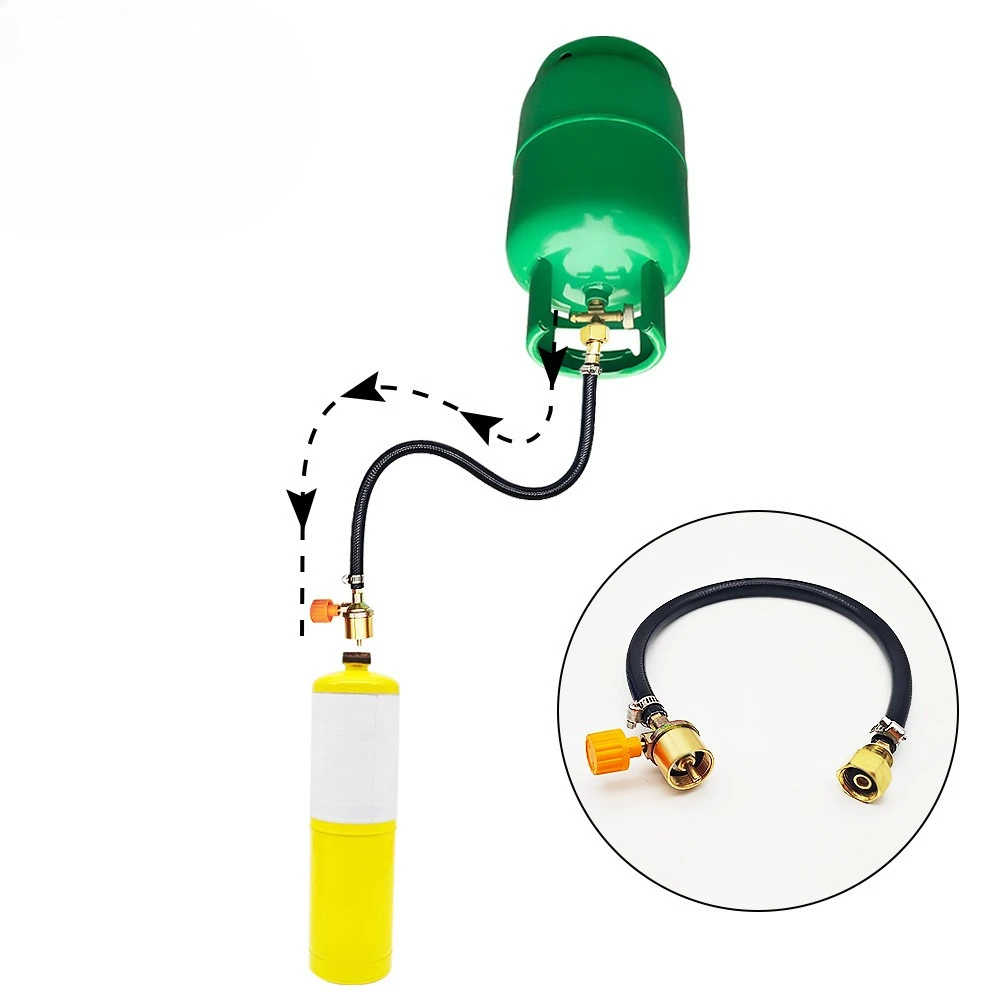 With Pressure Relief Valve MAPP Gas Tank Inflation Valve Russian European   Pipe   Gas Cylinder Inflation Valve