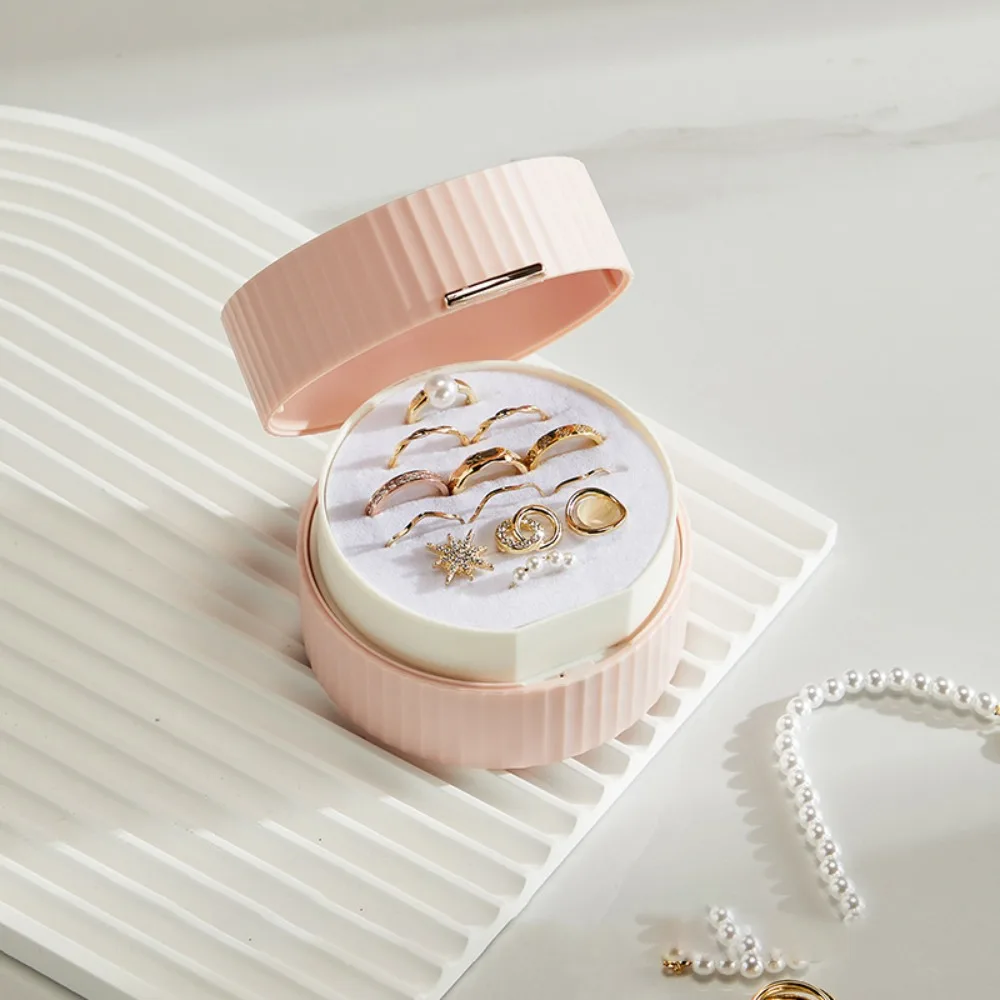 

Модная пластиковая коробка для хранения ювелирных изделий, высококачественный портативный футляр для ювелирных изделий, органайзер для хранения большой емкости, свадебный органайзер