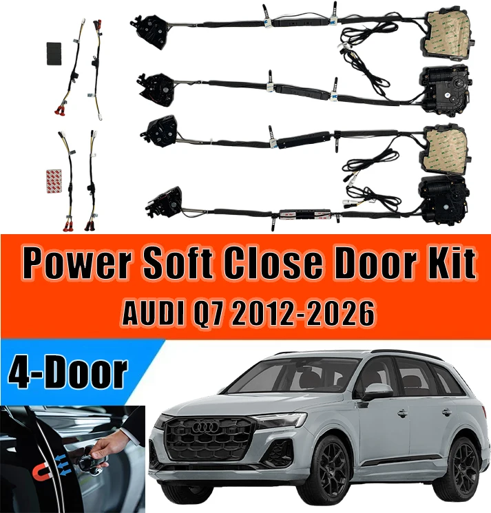 Xcar for AUDI Q7 2012-2026 Car OEM Automatic Soft Close Door Electric Suction Kit Auto Power Closing