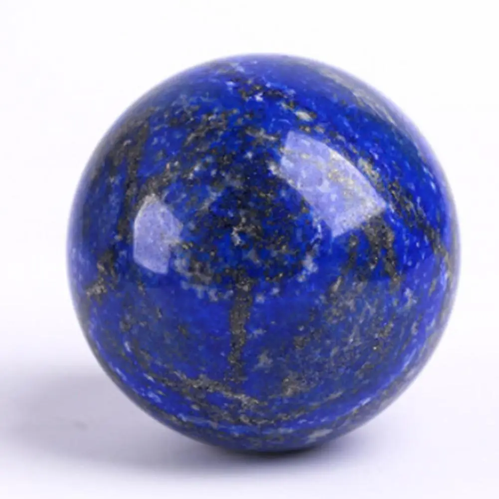 Random 2cm Natural Small Blue Lapis Lazuli Quartz Sphere Polished Ball Room Chakra Reiki Healing Decor Stone Gift Crystal H V6C3