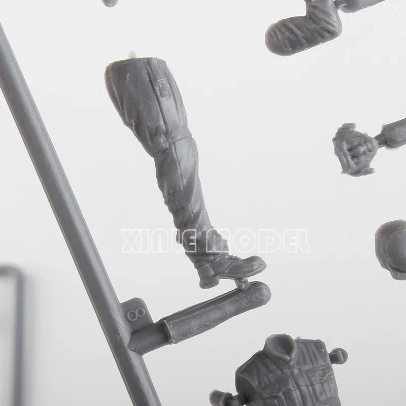 Modelo Gecko kit proporcional 1/35 35GM0022 British Tank Squad Early 6 hombres, para juguete militar modelo colección de pasatiempo