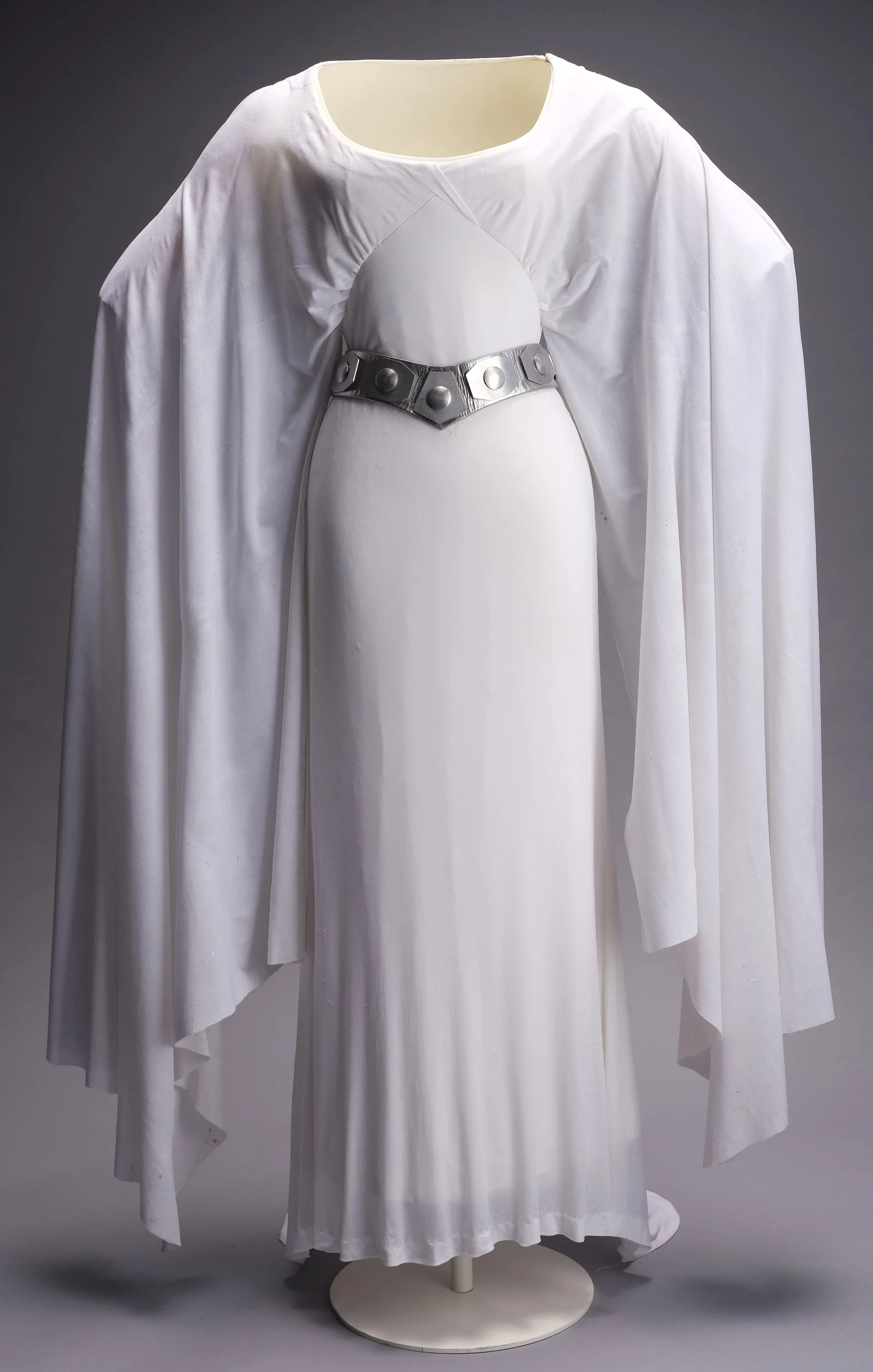 

Princess Leia Costume Cosplay Adult White Dress Belt Halloween Carnival Party Outfits