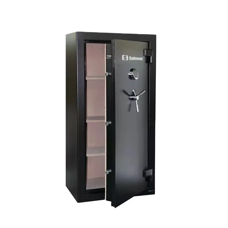 

【Fashionable】Safewell SW6032ES New Black Digital Mechanical Hidden Cabinet Fireproof Safe Box with Certified