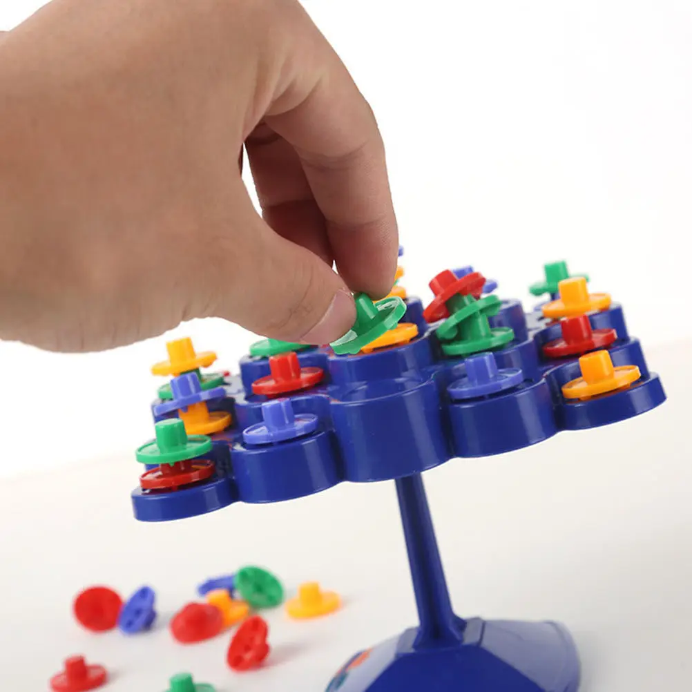 Balance Tree Game Set – 2-Piece Educational Toy for Kids to Improve Coordination, Creativity & Color Recognition
