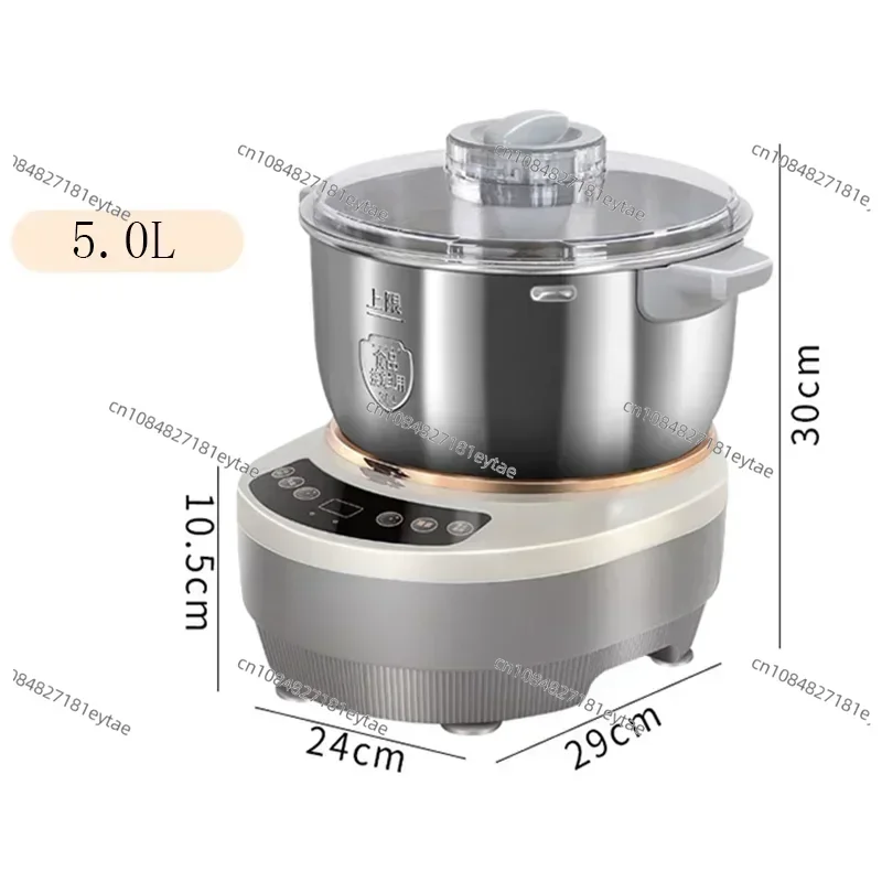 5L 7L Electric Dough Mixer Kneading Machine Automatic Flour Fermenting Stainless Steel Food Mixer