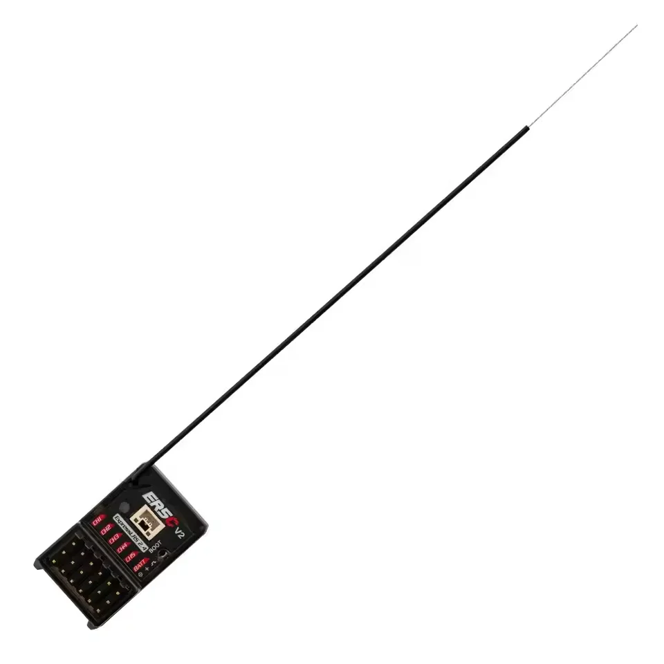 Radiomaster ER5C V2.0 2,4 GHz ELRS 5CH lichtgewicht ExpressLRS RX PWM-ontvanger Ideaal voor RC FPV auto boot vrachtwagen