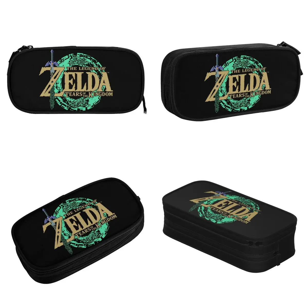 Creative Game Zeldas Legend Pencil Cases Pencilcases Pen Holder Kids Big Capacity Bag Students School Gift Stationery