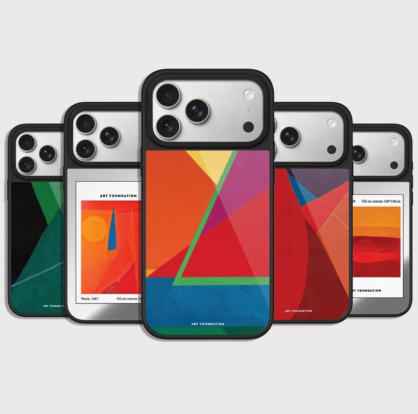 Art Work Pattern Mirror Surface Magnetic Phone Case Cover for IPhone 12 13 14 15 16 17 18 Pro Max Case