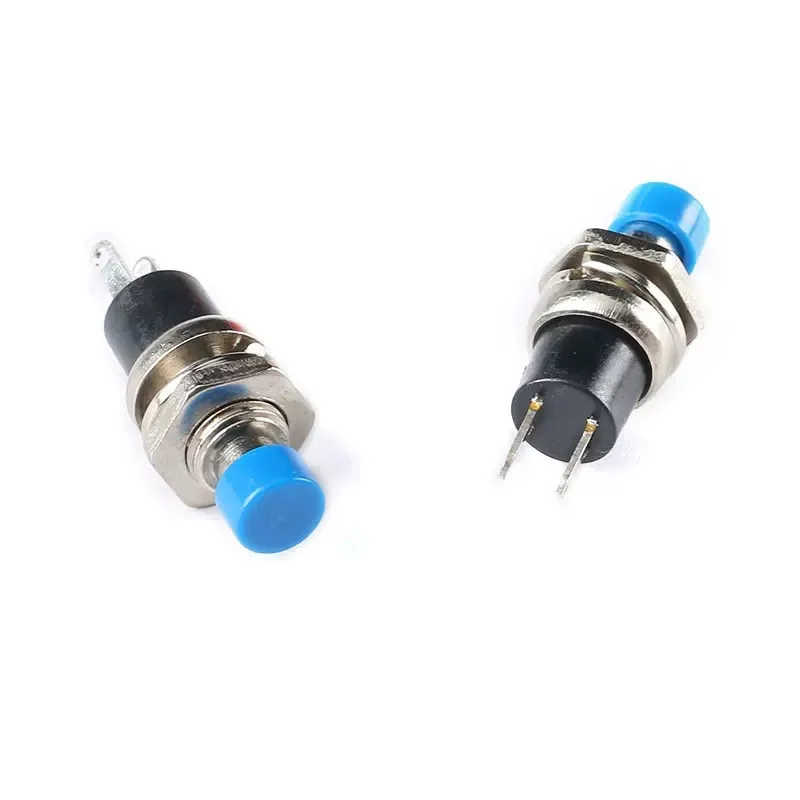 10PCS 7MM Momentary Push Button Switch PBS-110 Press The Reset Lockless Switch Momentary ON OFF Push Button Micro Normally Open