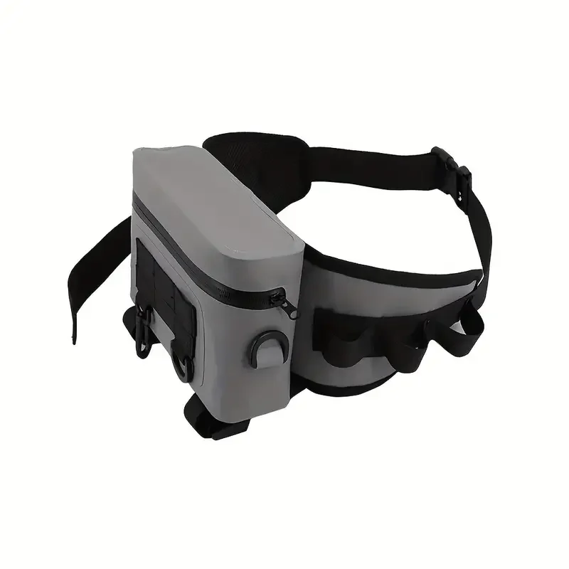 

Поясная сумка для рыбалки на открытом воздухе, дорожная сумка большой вместимости, многофункциональная водонепроницаемая сумка для рыболовных снастей, портативная легкая сумка для рыбалки