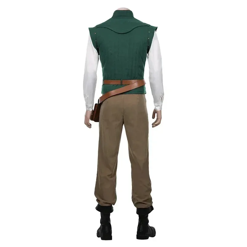 LCK01 Halloween Flynn Rider Tangled Rapunzel Cosplay Costume Adult Carnival Uniform Anime Halloween carnival Party CostumesYh1@！