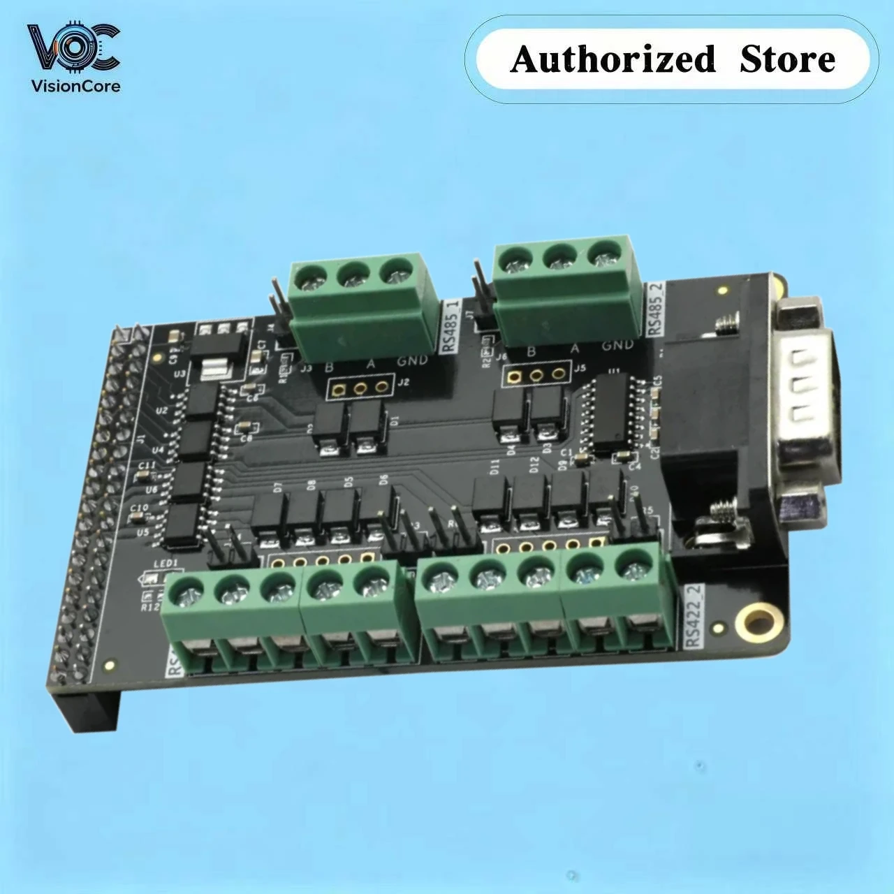 ALINX AN3485: ALINX RS232/422/485 Module for FPGA Board