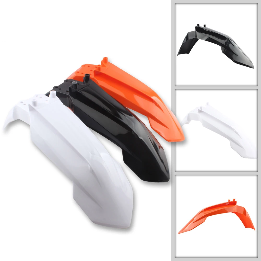 

1Pcs Universal Motorcycle Front Mudguard For KT65 SX EXC SXF XCW EXCF 2018 Plastic Plate Motocross Modified Parts