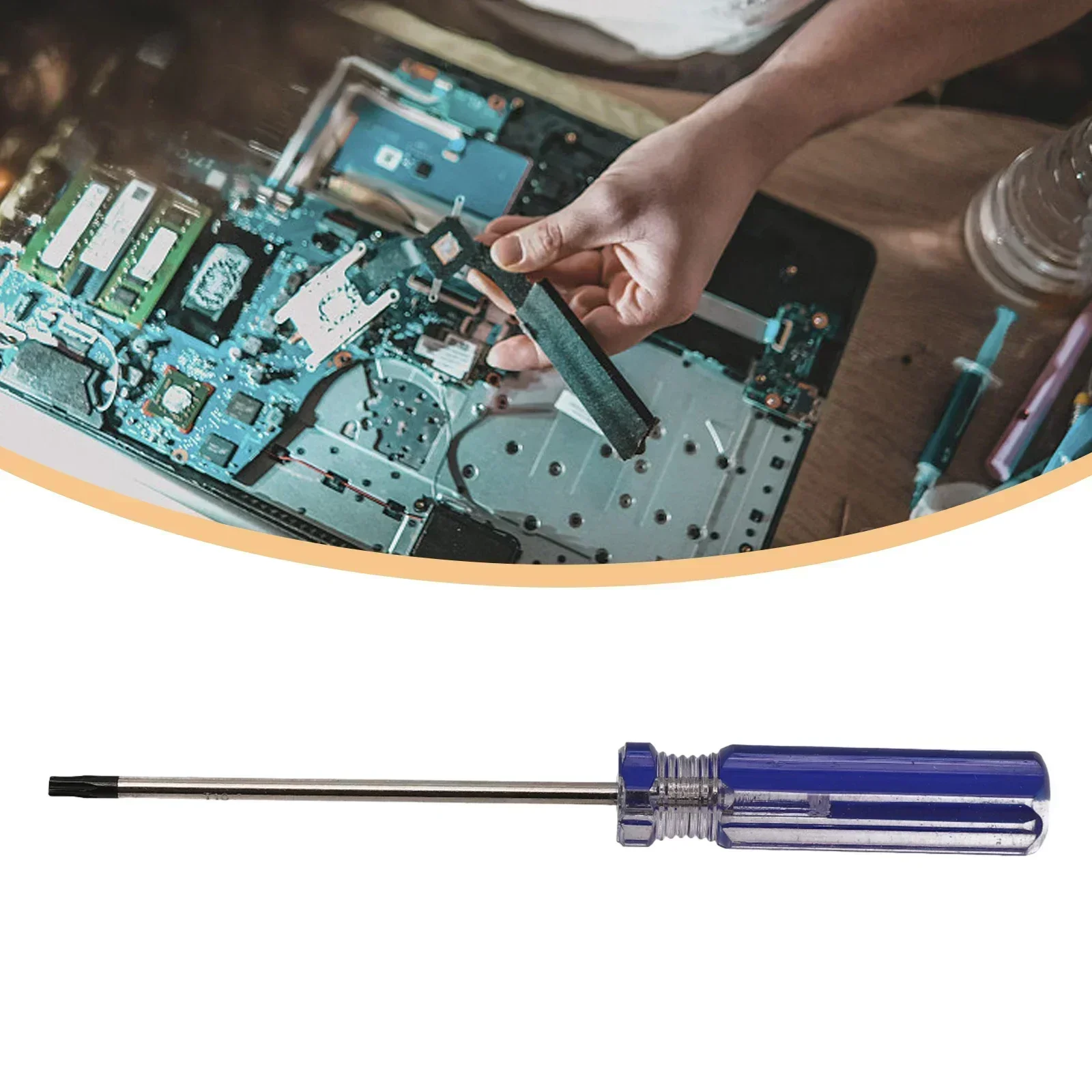 1PC T8 Precision Magnetic Screwdriver Torx Screw Driver For Wireless Controller Multi-tool Kits Manual Hand Tools