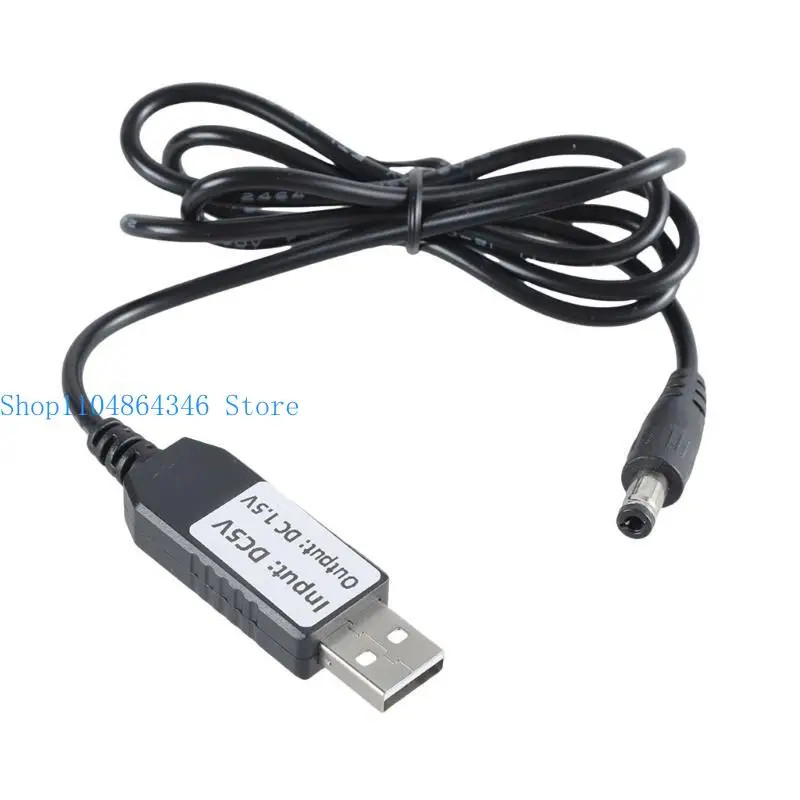 652F USB Powered 1.5V LR20 D Converter Cable USB Power Converters for User Friendly Battery Replacement in Gadgets Devices