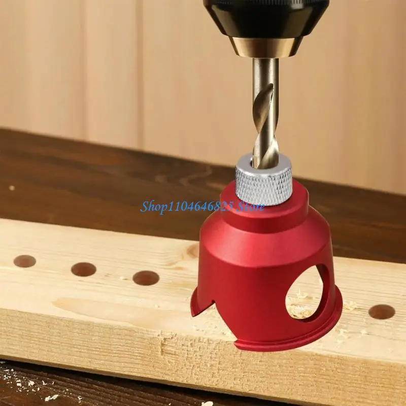 

Carpentry Drilling Alignment Tool For 90 Degree Perpendicular Cavities And Stable Workpiece Fixation In Woodworking