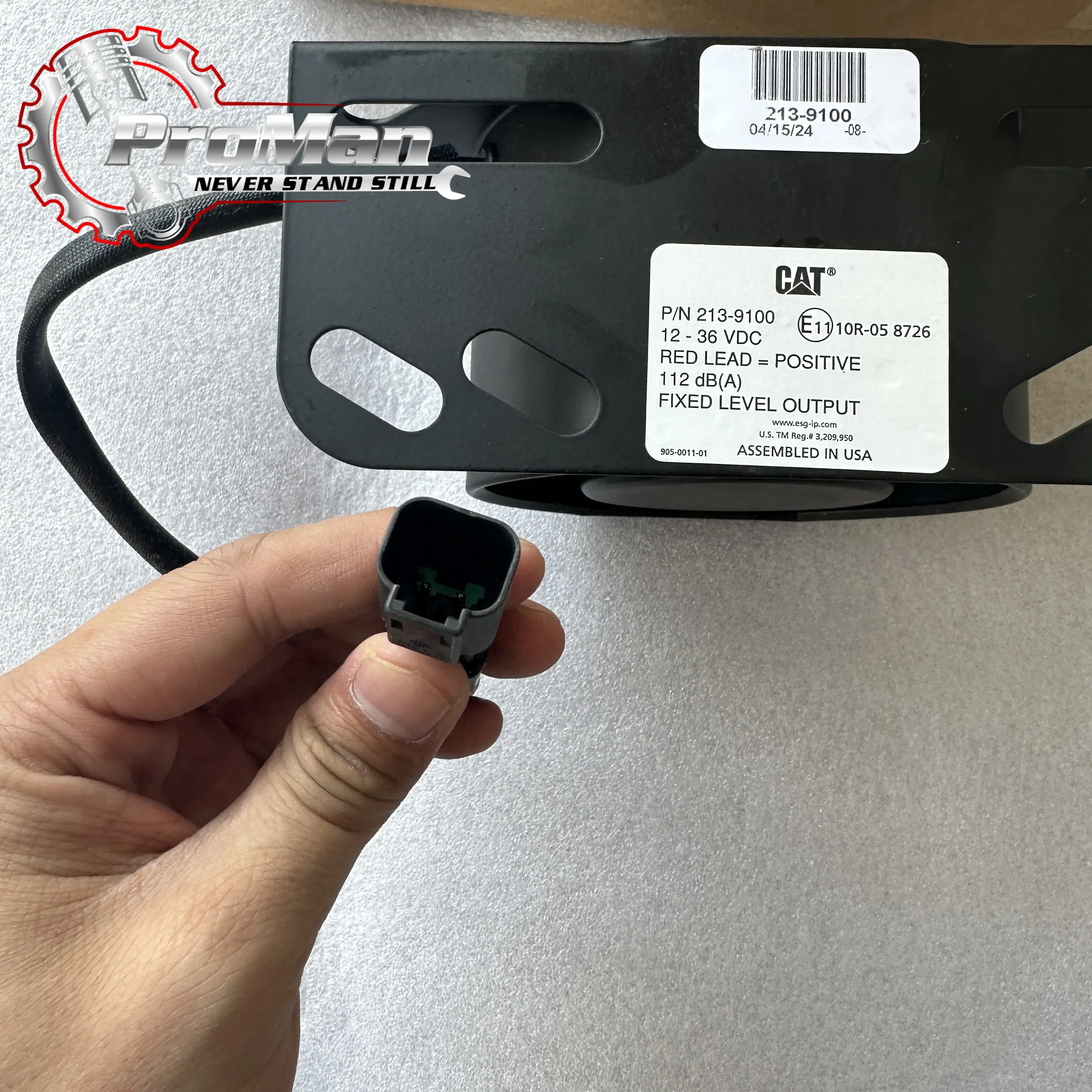 

Warehouse inventory 213-9100 2139100 spare alarm 320D 336D 320 320E original genuine new factory hot sale