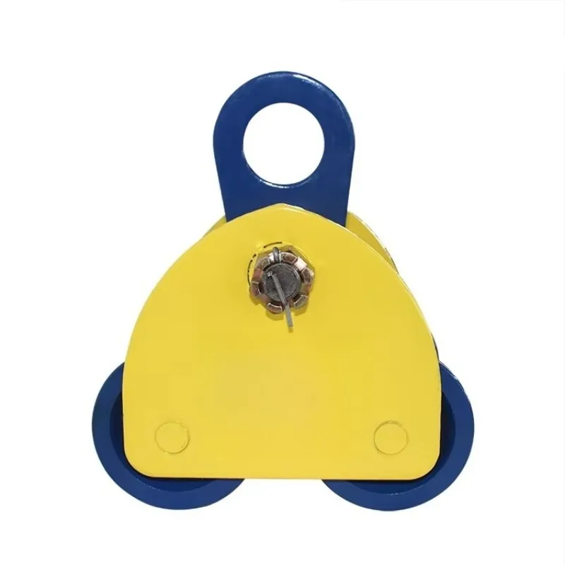 1-5 Ton Manual Steel Single Rail Trolley Hand Operated Beam Trolley OEM Rolling Container Four Wheel Tool