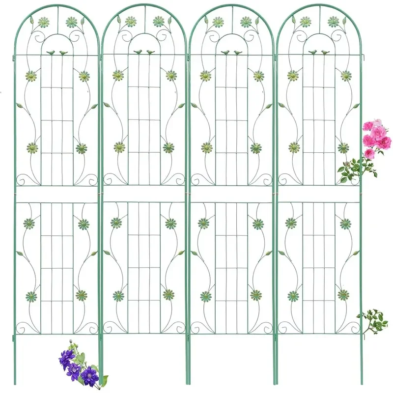4 Pack Metal Garden Trellis 86.7