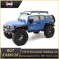 RGT Ex86120 1/10 4WD 2.4G RC simulation FJ Cruiserrc climbing off-road vehicle model remote control car adult toy