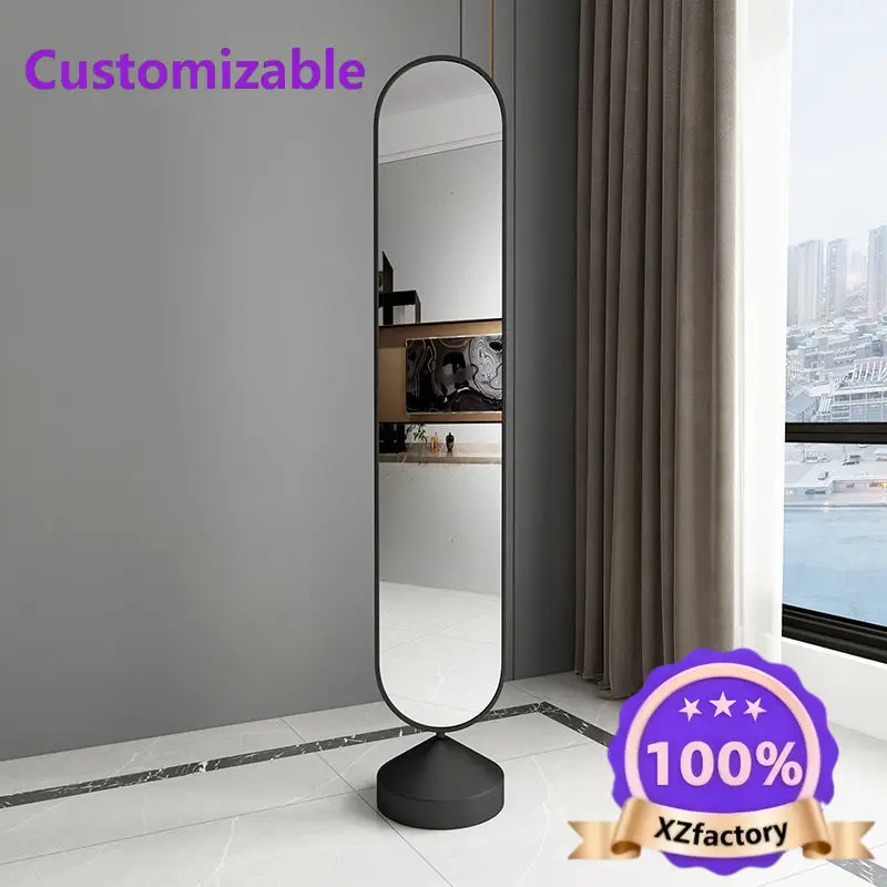 Factory Direct 2026 Top Espejo vertical de cuerpo completo, espejo colgante, suelo doméstico integrado