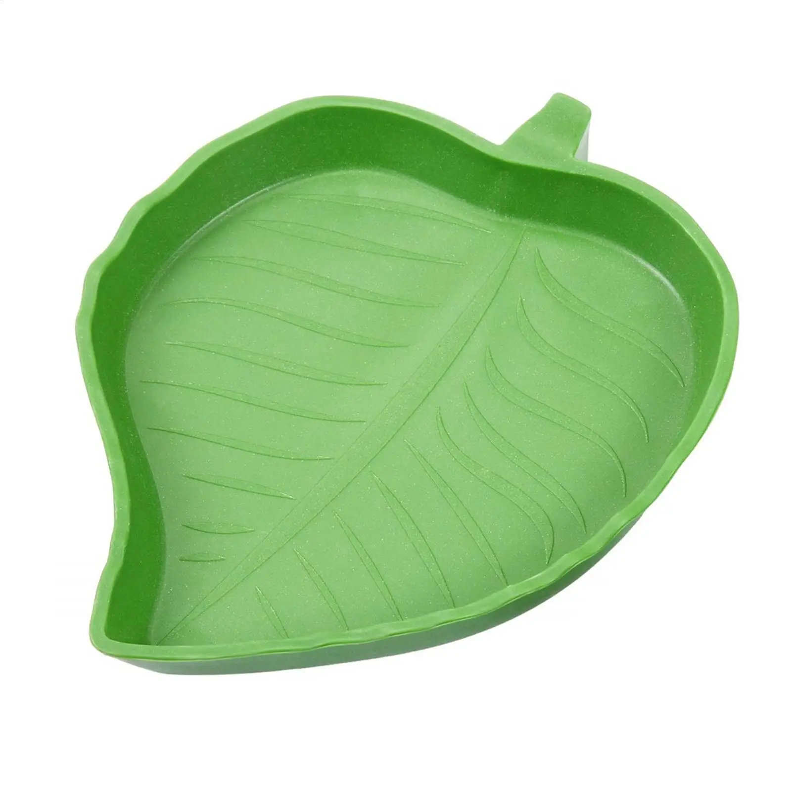 Leaf Reptile Food Bowl Reptile Food Water Bowl Tortoise Habitat Accessories Water Plate For Turtle Lizards Hamsters Snakes