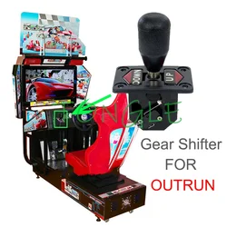 Gear Shifter Box Gear Stick Joystick Roller / Up and Down Controller with Micro Switch for Arcade Outrun Car Racing Game Machine