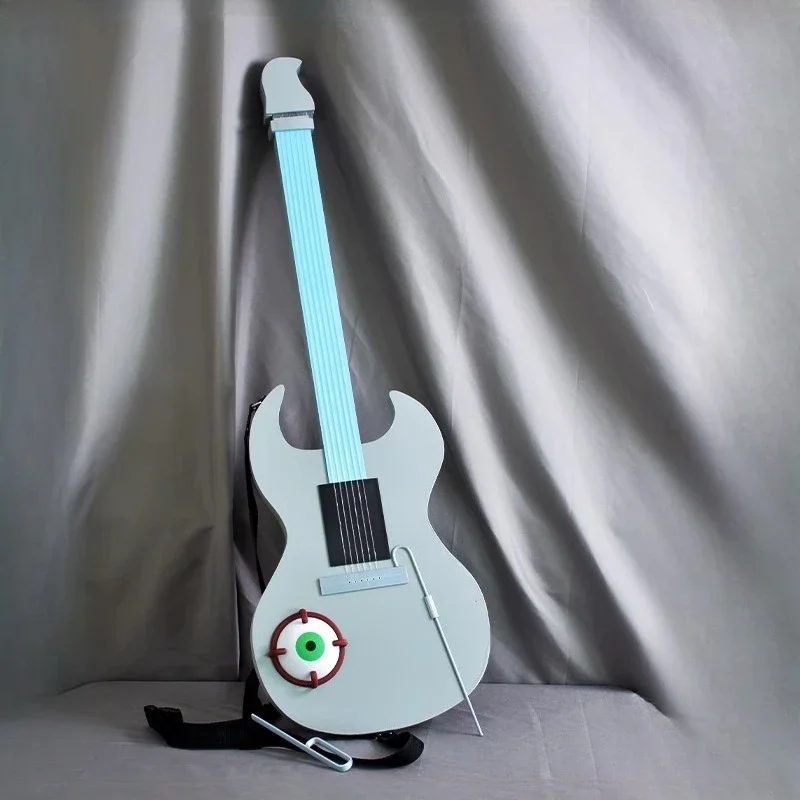 Anime ALIEN STAGE Till Cosplay Guitar instrument Props s for Halloween Carnival Party Costumes Accessories Game Fans Gift