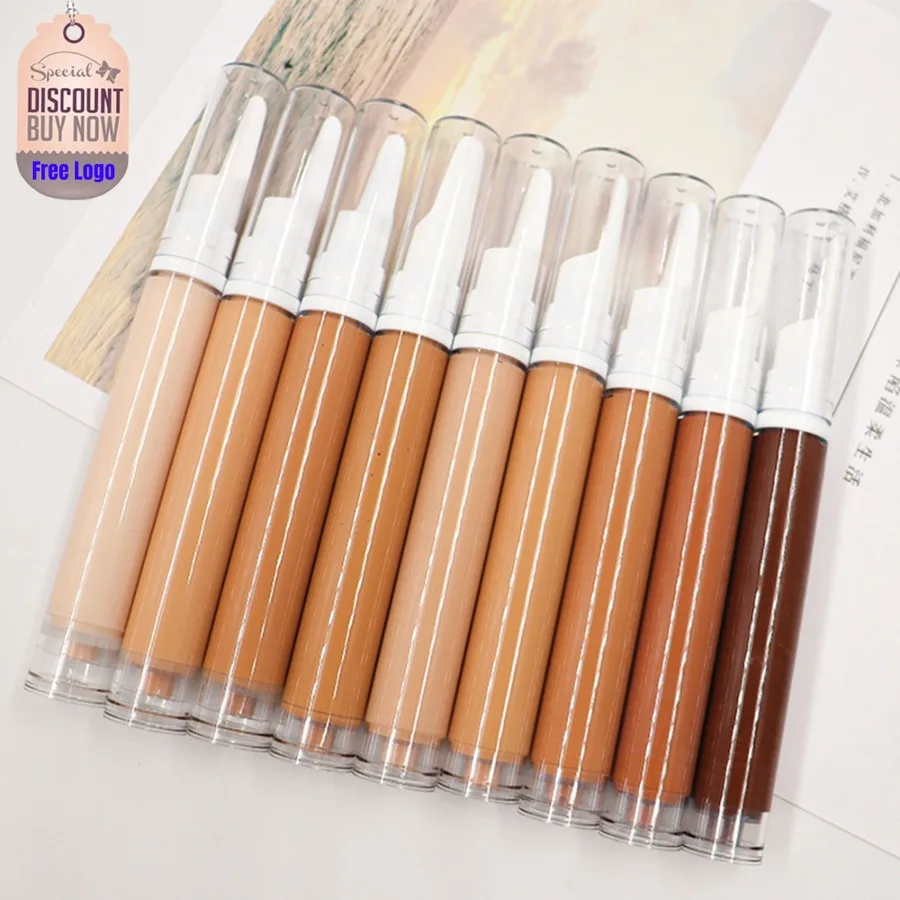 

15ml Natural Long-lasting Makeup Oil Control Moisturizing Light Concealer Foundation Private Label Liquid Foundation Custom Logo