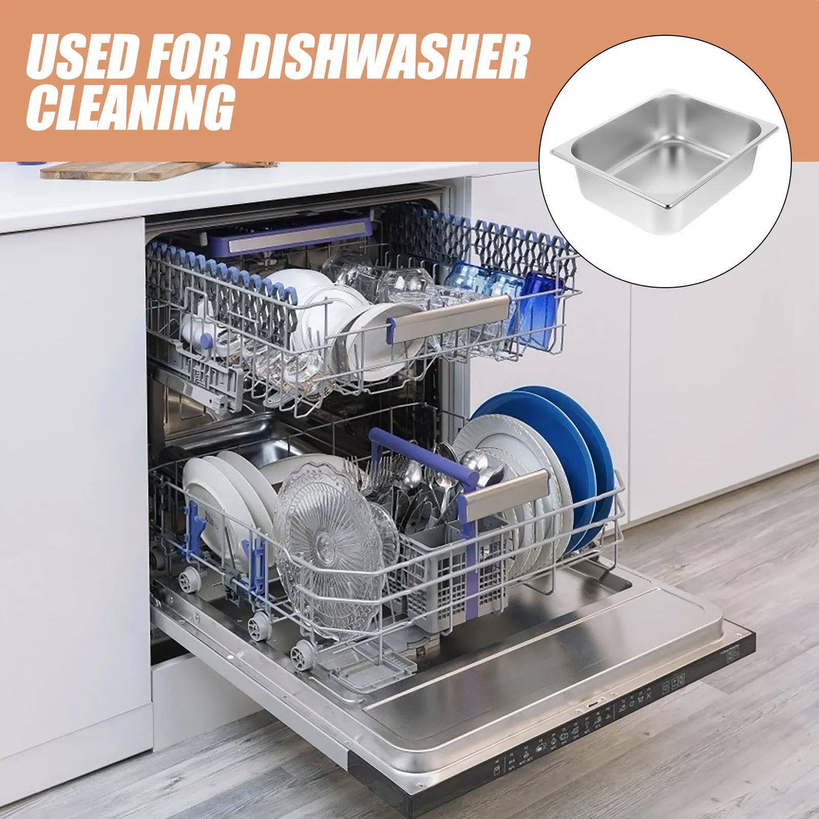 

Stainless Steel Rectangular Pan 20X15Cm Heavy Duty Lightweight Food Serving Tray For Buffet Catering Party Dessert Fruit