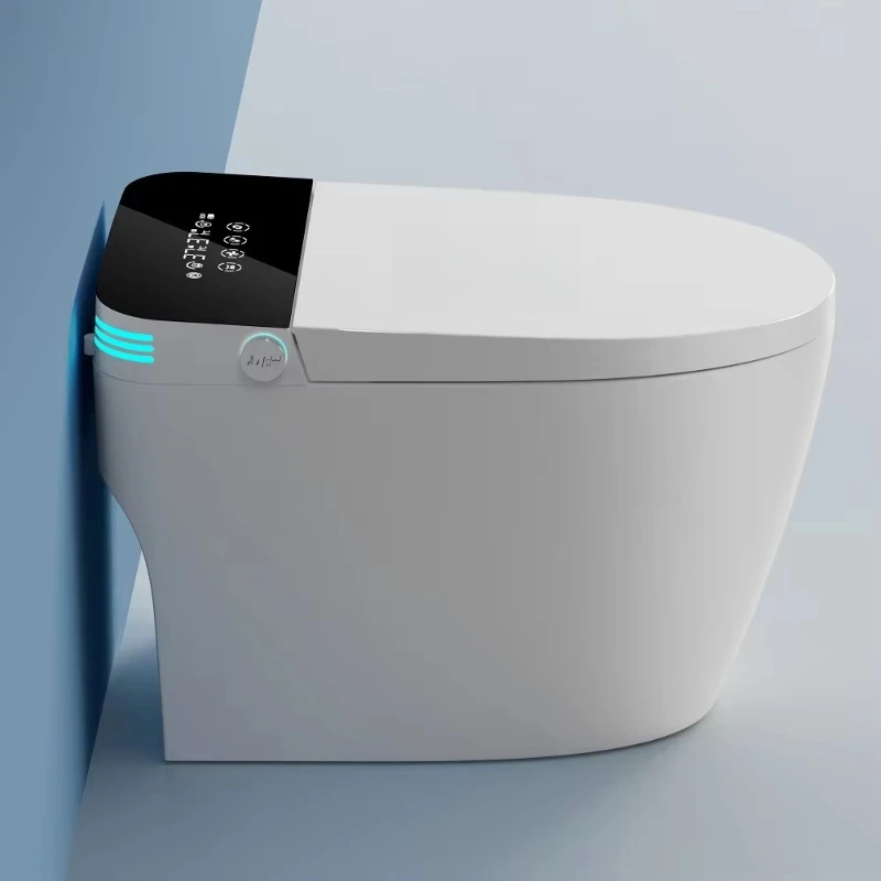 Factory direct sales of cheap smart sanitary ware, floor-to-ceiling flush toilet, bathroom integrated ceramic smart toilet