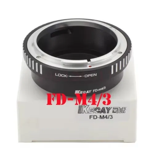 

Бесплатный номер отслеживания FD-M4/3 Алюминий для объектива Can&n FD к Micro 4/3 для E-P1 E-P2 E-PL GF1 GF2 G2 GH2 G10 Переходное кольцо объектива