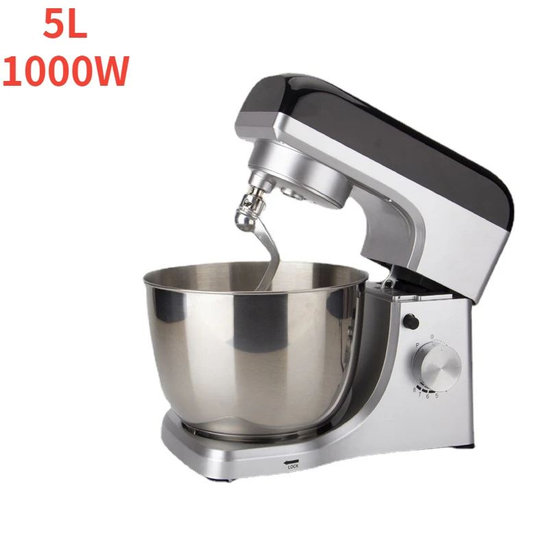 

Low Noise Pure Copper Motor Kitchen Blender 8 Speed Adjustment Mixer 5L Capacity Home Appliance 1000W Power Blenders Appliances