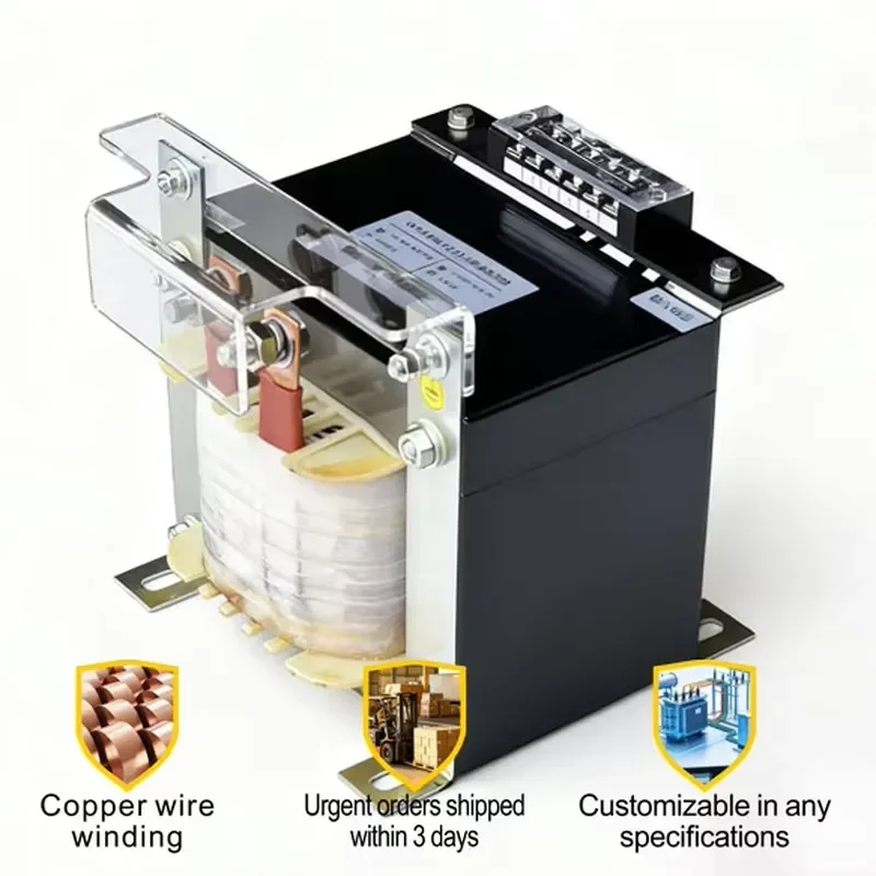 20kVA Single Phase Control Transformer 380/220V to 48/36/24/12V for EV Charging Stations Flyback Copper Winding CE ISO