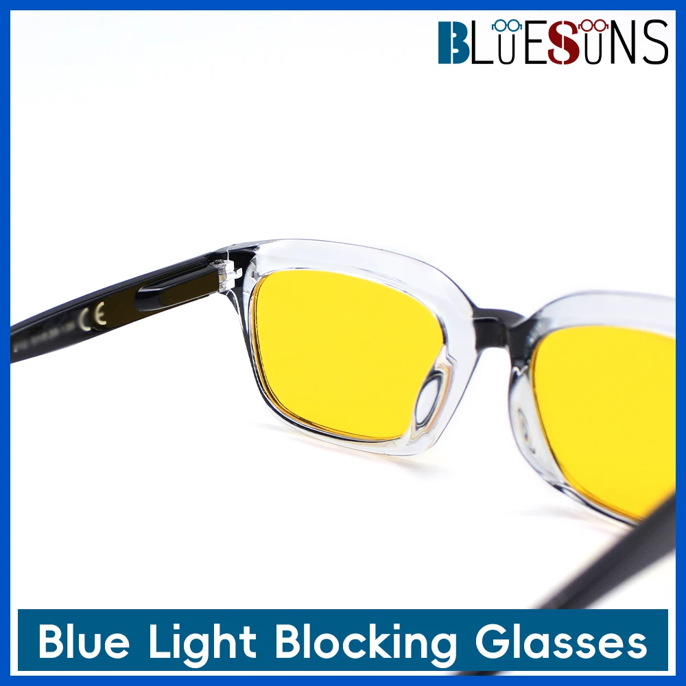 نظارات جديدة تحجب الضوء الأزرق بعدسات صفراء للرجال والنساء لحماية صحة العين عند استخدام الشاشات #5
