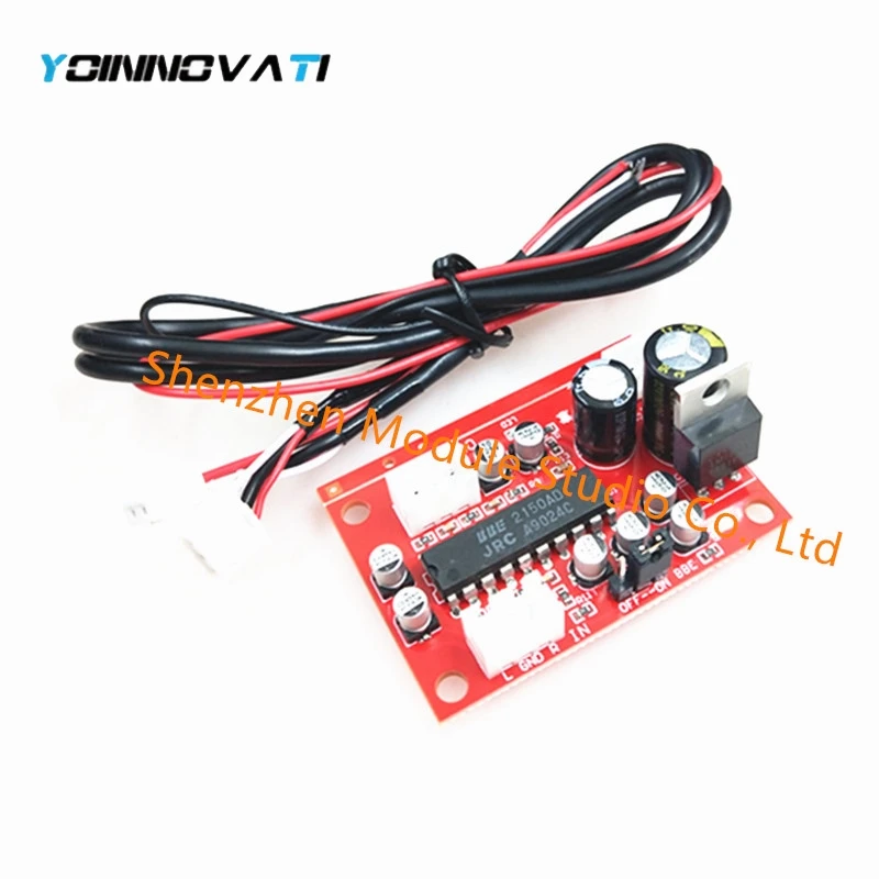 NJM2150 BBE Tone Preamplifier Board Front Signal Sound Effect Exciter Improve High and Low Bass Clarity JRC2150 Treble Bass Amp