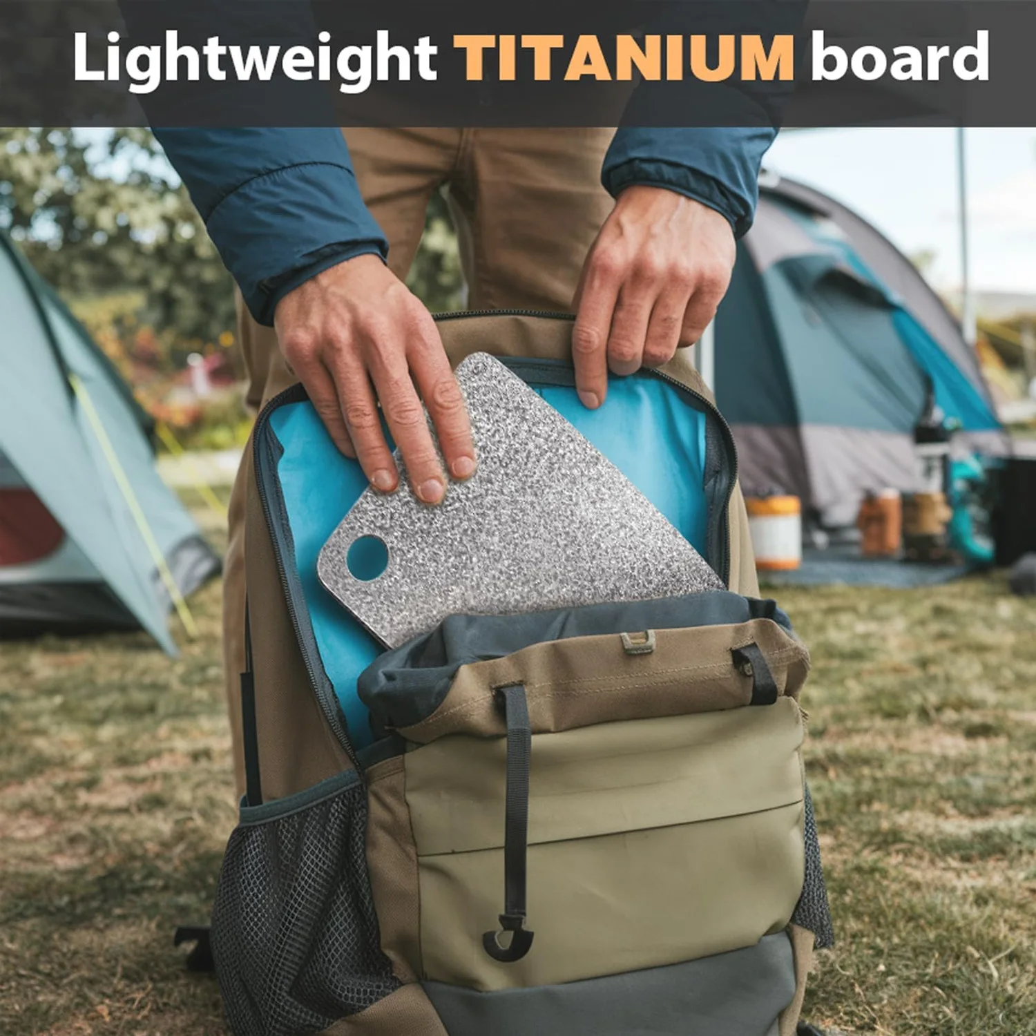 1/1.2/1.5/2mm Pure Titanium Ch - Camp Cutting Board 评论和价格