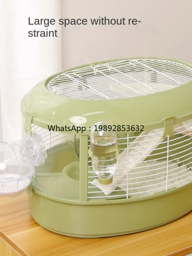 ZZ Wyj Hamster Supplies Package Complete Djungarian Hamster Cage Oversized Villa Double-Layer Nest