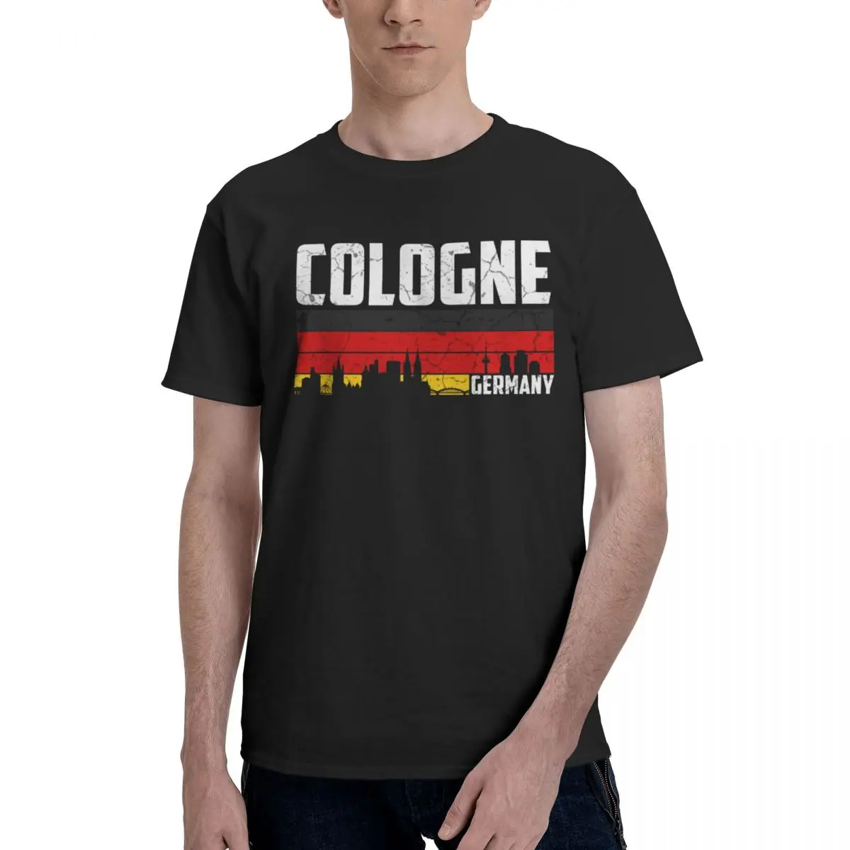 Cologne Carnival Vintage T Shirt Crewneck Anime Mens Women T-Shirt Graphic Y2K Tops