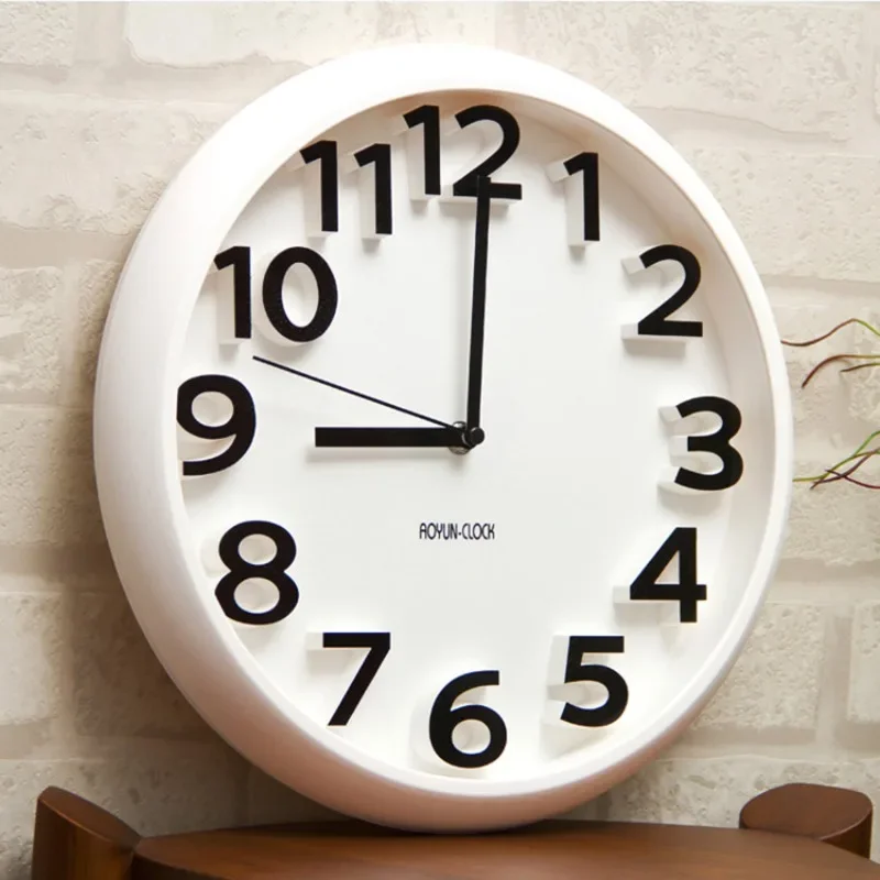 Nordic Creative Wall Clock Modern Minimalist Design Living Room Silent Wall Clocks Fashion Home Decoration Reloj De Pared FYWC