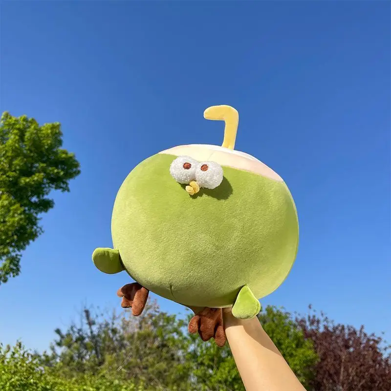 

Super Cute Coconut Chicken Plush Toy Cuddly Pillow Birthday Gift Creative Doll Chicken Toy
