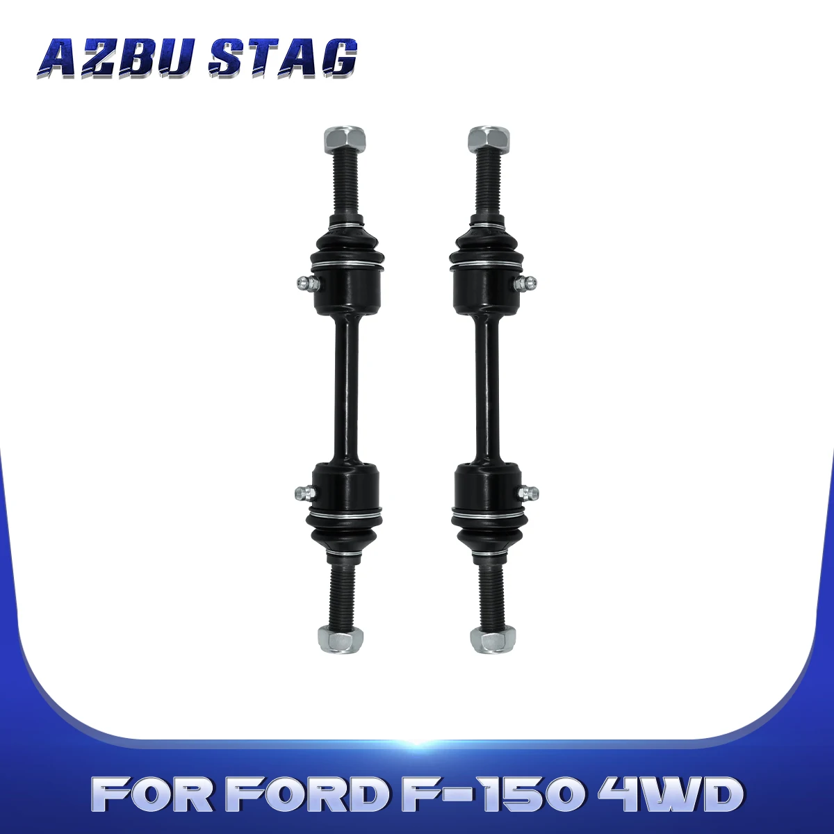 AzbuStag 2Pcs Front Stabilizer Sway Bar Link for FORD F-150 F-250 350 450 550 Super Duty 2009 2010 2011 2012 2013 2014 2015-2019