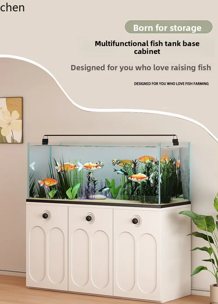 ZML Small Simple Household Aquarium Special Bottom Filter Cabinet Placement Cabinet Fish Tank Rack