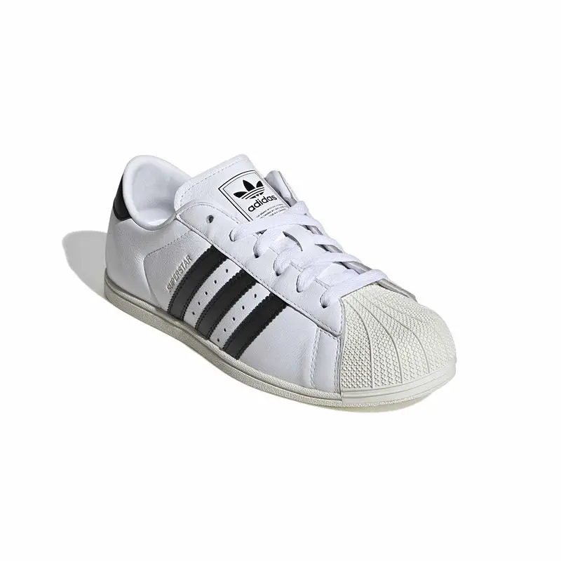 2026 Sport Adidas Trefoil Women Casual Shoes Velcro Leather Upper Comfort Insole Rubber Outsole Cold Cement Craft KH7638 Free re