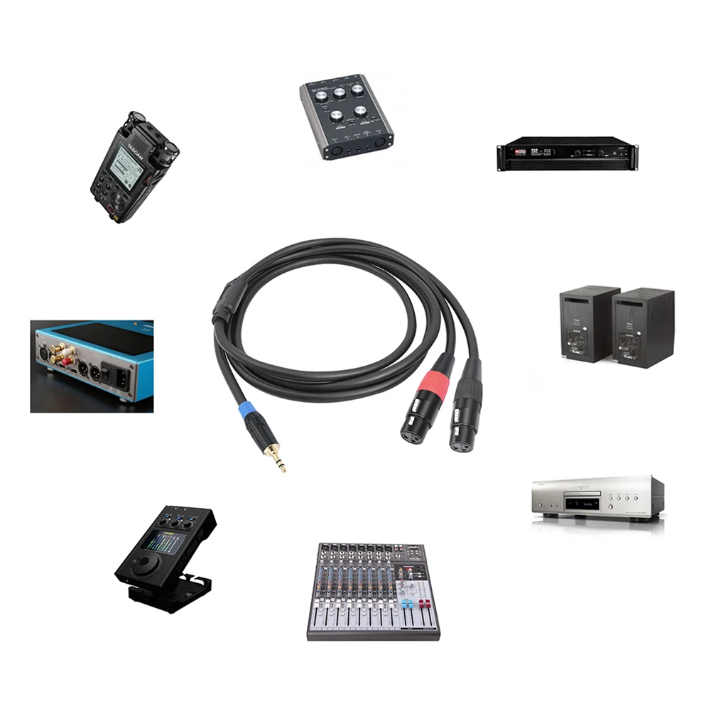 1/2/3M 3.5Mm To Dua…