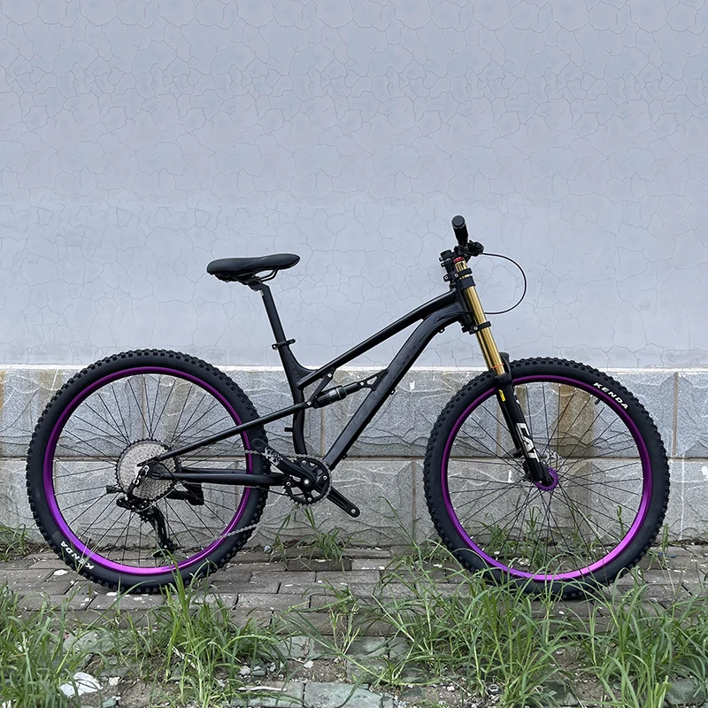 Best Aluminum Steel Dual Disc Brakes 21 Speed 27.5 Bike Full Suspension Mountain Bike, Mountain Bike Bike Rodado