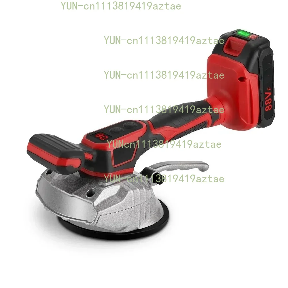 # For Cordless 3500W Tiling Tiles Machine 8 Gear Tiles Vibrator Suction Cup Automatic Floor Leveling Power Tool #