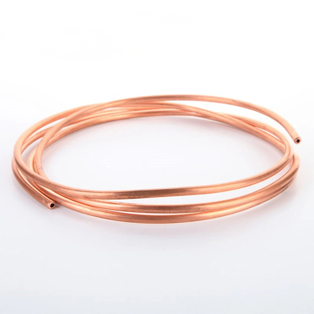 Weiche Kupfer Rohr Rohr Spule OD 2/3/4/5/6/8/9/10/12/14/16/19mm Für Klimaanlage, wasser, Sanitär, DIY Modell Ingenieur Live Dampf