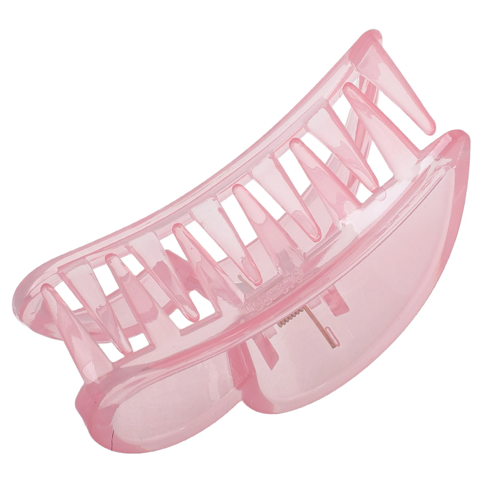 

Heart Claw Clips Womens Hair Accessories Fashion Rhinestone Barrette Durable Resin Material Unique Style Versatile Use
